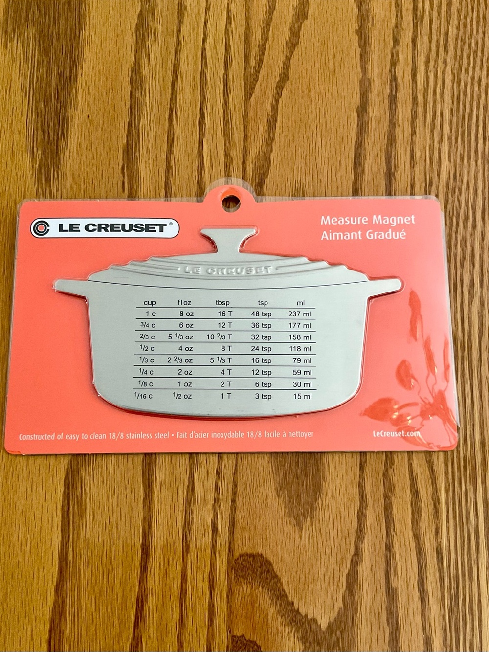 NIP Le Creuset Measure Magnet